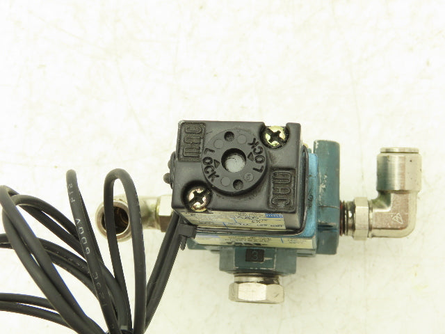 MAC 55B-11-PI-421BAAD Pneumatic Solenoid Valve 1/4"npt 120V PID-421BAAD