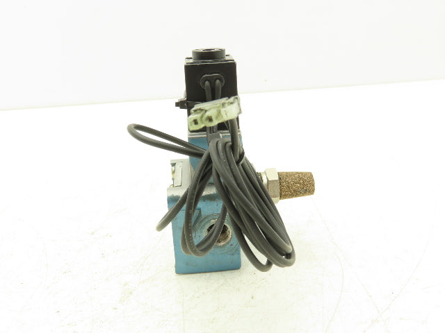 MAC 55B-11-PI-421BAAD Pneumatic Solenoid Valve 1/4"npt 120V PID-421BAAD