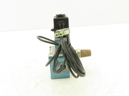MAC 55B-11-PI-421BAAD Pneumatic Solenoid Valve 1/4"npt 120V PID-421BAAD