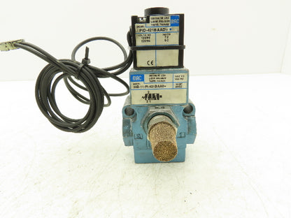 MAC 55B-11-PI-421BAAD Pneumatic Solenoid Valve 1/4"npt 120V PID-421BAAD