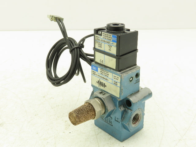 MAC 55B-11-PI-421BAAD Pneumatic Solenoid Valve 1/4"npt 120V PID-421BAAD