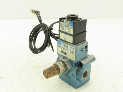 MAC 55B-11-PI-421BAAD Pneumatic Solenoid Valve 1/4"npt 120V PID-421BAAD