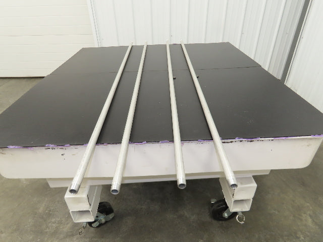 Kaiser B241-16 Aluminum 6061-T6 Seamless 1/2" Sch 40 Pipe 60" Threaded Lot of 4