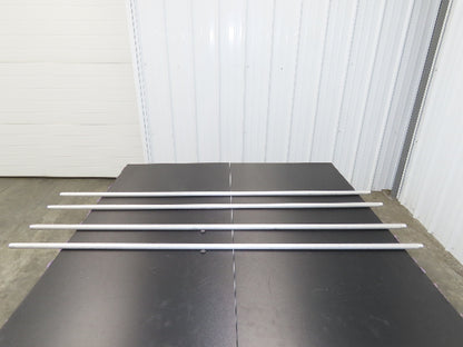 Kaiser B241-16 Aluminum 6061-T6 Seamless 1/2" Sch 40 Pipe 60" Threaded Lot of 4