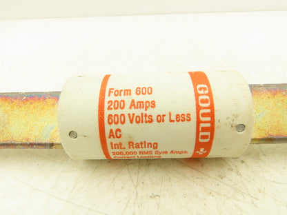 Gould Modicon A6Y200-3 200A Fuse 600V Type 3 Fuse Lot Of 5