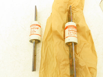 Gould Modicon A6Y200-3 200A Fuse 600V Type 3 Fuse Lot Of 5