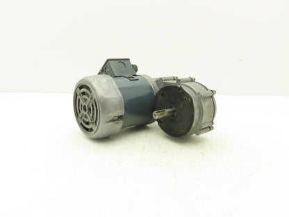 Bison 016-500-9116 Offset Parallel Gearmotor 1/4Hp 230VAC 114:1 Ratio 14.3 RPM