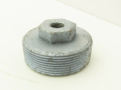 Parker 1 1/4x1 PTR-S Pipe Thread Reducer Tube Fitting 2" X 1/4" NPT  LOT OF 5