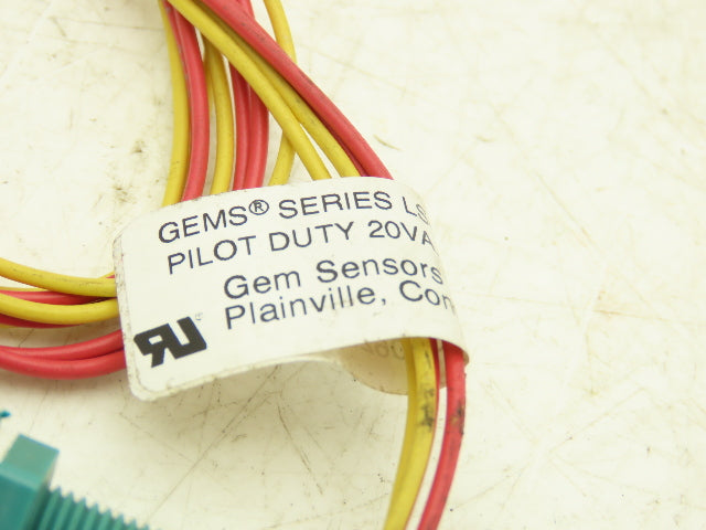 Gems Sensors LS-300 Gems Series LS-300 Level Switch Pilot Duty 20VA Lot Of 2