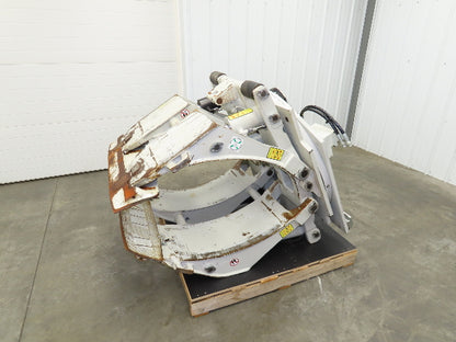 Cascade 90F Paper Roll Clamp 9000LB 60" Fork Lift Truck Attachment Class 4