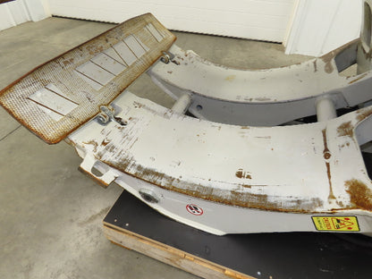 Cascade 90F Paper Roll Clamp 9000LB 60" Fork Lift Truck Attachment Class 4