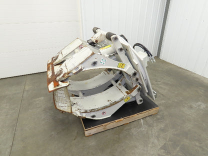 Cascade 90F Paper Roll Clamp 9000LB 60" Fork Lift Truck Attachment Class 4