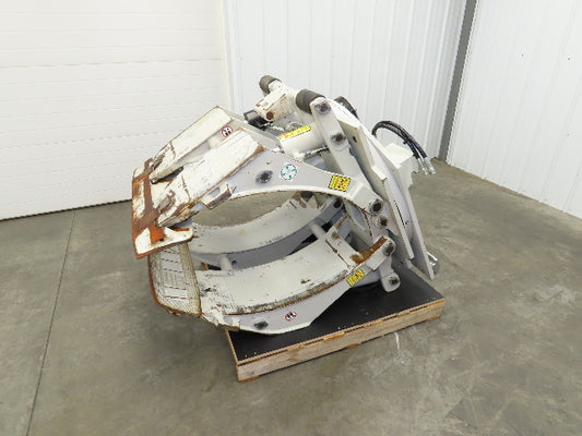 Cascade 90F Paper Roll Clamp 9000LB 60" Fork Lift Truck Attachment Class 4