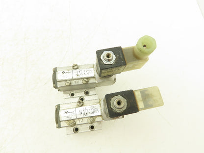 Versa KSG-4332-6K-HC-38C 48VDC Directional Pneumatic Valve 50-175PSI  Lot Of 2