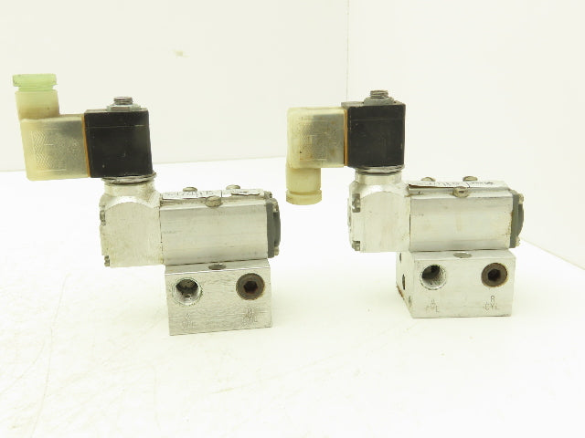 Versa KSG-4332-6K-HC-38C 48VDC Directional Pneumatic Valve 50-175PSI  Lot Of 2