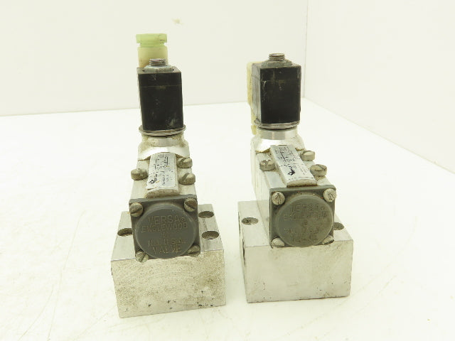 Versa KSG-4332-6K-HC-38C 48VDC Directional Pneumatic Valve 50-175PSI  Lot Of 2