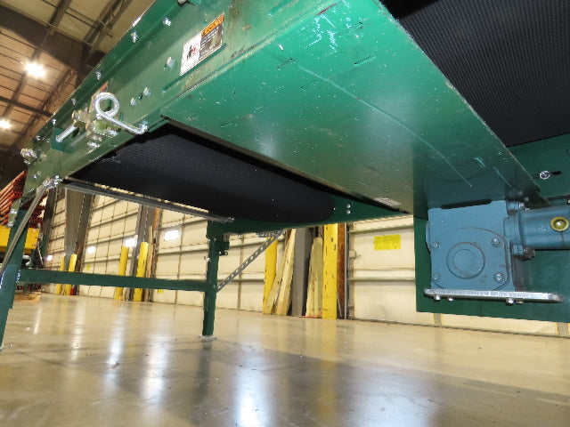 Dematic 39"x 10' Gapper Conveyor 34" Belt 2-Speed Package Gapping 85/155fpm