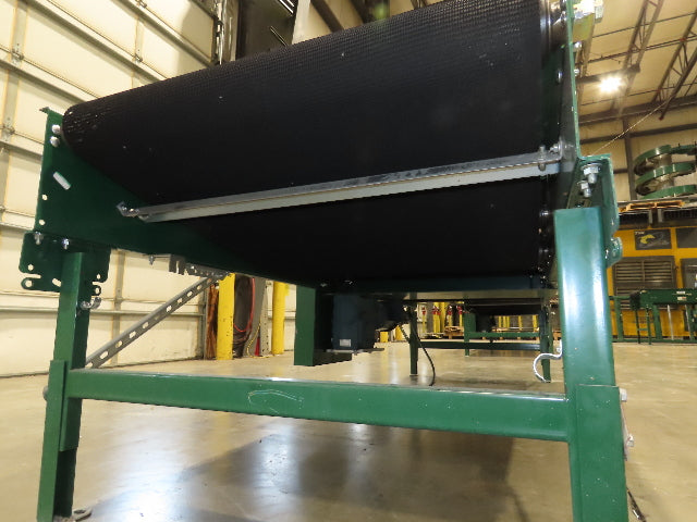 Dematic 39"x 10' Gapper Conveyor 34" Belt 2-Speed Package Gapping 85/155fpm