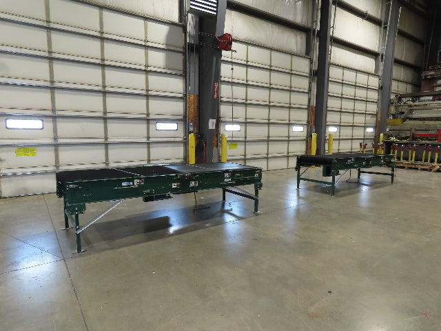 Dematic 39"x 10' Gapper Conveyor 34" Belt 2-Speed Package Gapping 85/155fpm