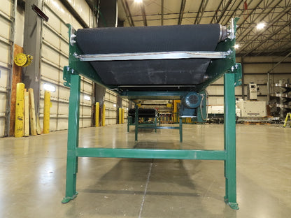 Dematic 39"x 10' Gapper Conveyor 34" Belt 2-Speed Package Gapping 90/160fpm