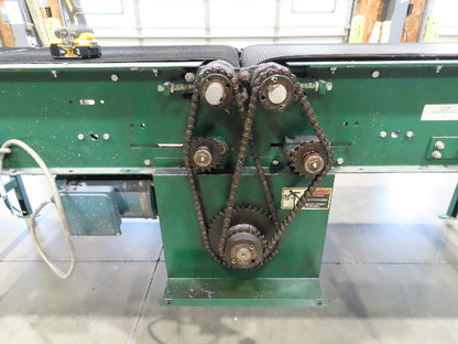 Dematic 39"x 10' Gapper Conveyor 34" Belt 2-Speed Package Gapping 90/160fpm