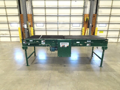 Dematic 39"x 10' Gapper Conveyor 34" Belt 2-Speed Package Gapping 90/160fpm