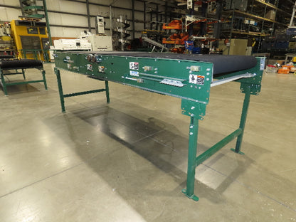 Dematic 39"x 10' Gapper Conveyor 34" Belt 2-Speed Package Gapping 90/160fpm
