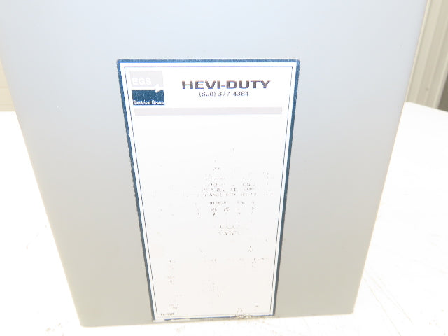 Sola Hevi-Duty HS5F3AS Transformer 3kva 1PH 240/480HV 120/240LV Type 3R