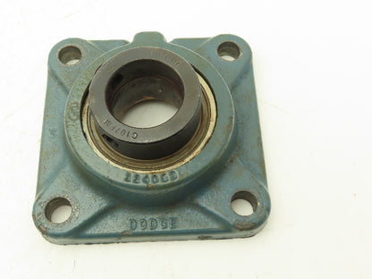 Dodge F4B-SXV-107 Flange Mount Ball Bearing 4-Bolt 1-7/16" Shaft Lot of 4