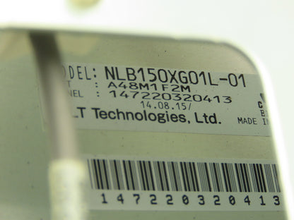 NLT NLB150XG01L-01 LCD Module Display Panel 15" Screen Haas VF-Series