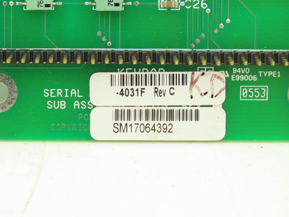 Hass 4031F Rev C Serial Keyboard Interface Circuit Board VF-Series CNC Mill