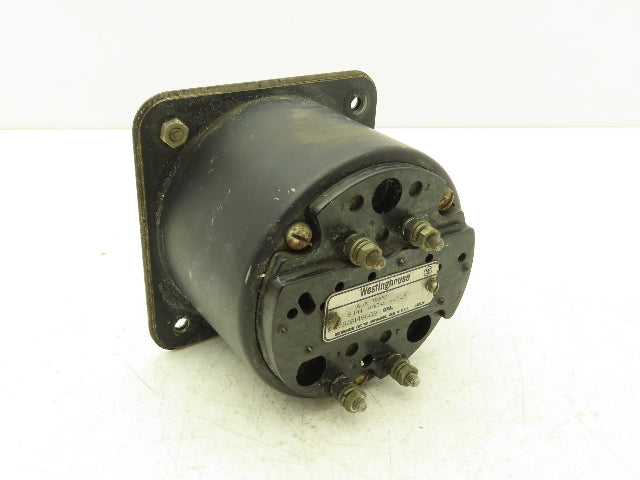 Westinghouse 292B145G09 Aux Transducer S Phase 480V 4 1/2" Faceplate 4" Dia Body