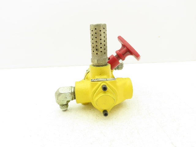ROSS Y2773A5072 Pneumatic Solenoid LOX Lock-Out Control Valve 3/2-Pos 24VDC 3/4"