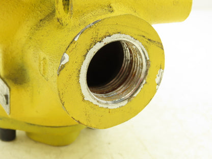 ROSS Y2773A5072 Pneumatic Solenoid LOX Lock-Out Control Valve 3/2-Pos 24VDC 3/4"