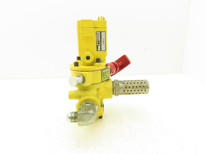 ROSS Y2773A5072 Pneumatic Solenoid LOX Lock-Out Control Valve 3/2-Pos 24VDC 3/4"