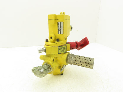 ROSS Y2773A5072 Pneumatic Solenoid LOX Lock-Out Control Valve 3/2-Pos 24VDC 3/4"