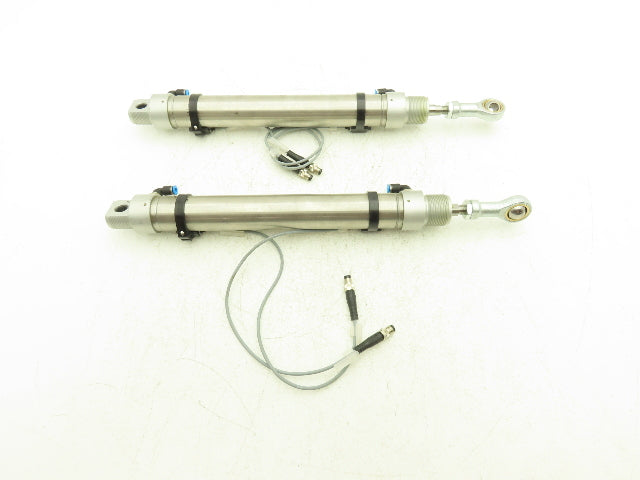 Festo Pneumatic Air Cylinder 32mm Bore 200mm Stroke 145psi Double Act Lot of 2