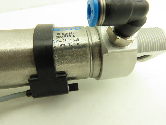 Festo Pneumatic Air Cylinder 32mm Bore 200mm Stroke 145psi Double Act Lot of 2