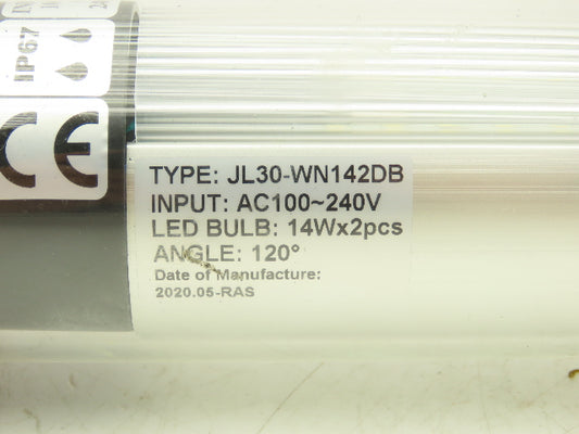 JL30-WN142DB Ultra LED Line Light 2880 Lumen AC 100-240 V Light Angle 120 Deg