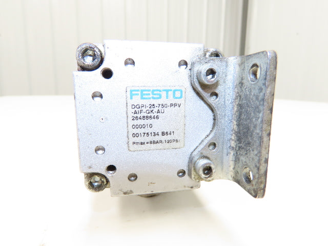Festo DGPI-25-750-PPV-AIF-GK-AU Pneumatic Cylinder Linear Drive 750mm Stroke