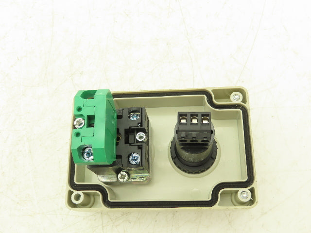 WERMA 150.X00.55 Signaltechnik LED Em Tone Buzzer  ECX1050 Enclosure Lot Of 2