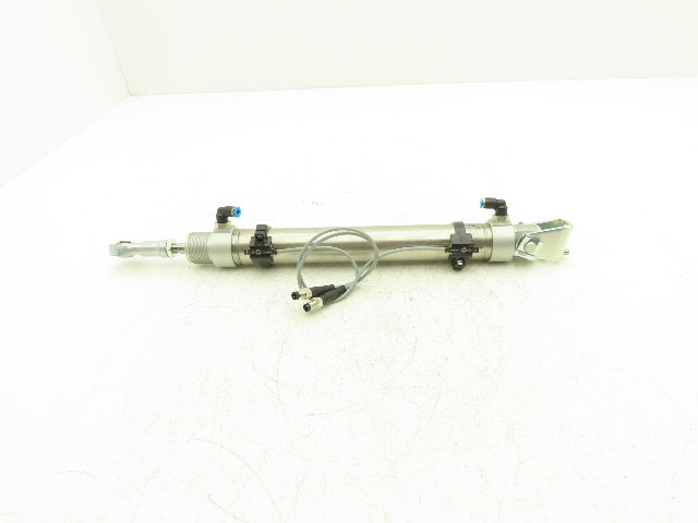 Festo Pneumatic Cylinder 32mm Bore 200mm Stroke 145psi Double Acting Lot of 2