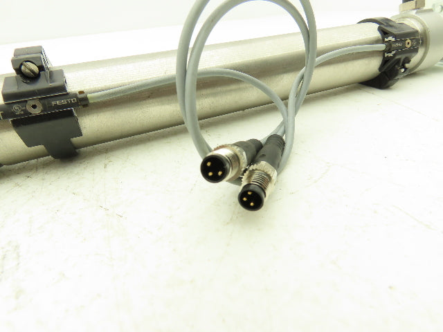 Festo Pneumatic Cylinder 32mm Bore 200mm Stroke 145psi Double Acting Lot of 2