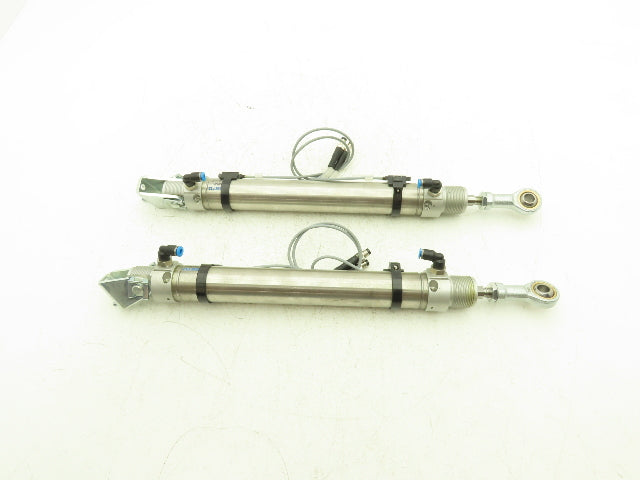 Festo Pneumatic Cylinder 32mm Bore 200mm Stroke 145psi Double Acting Lot of 2