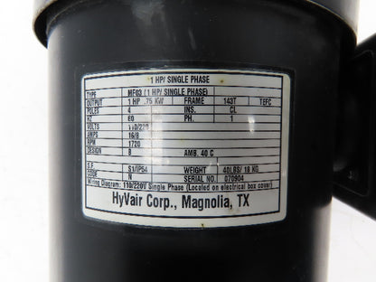 HyVair HT.8-1HP1-G.7 Hydraulic Power Unit 0.8Gal 0.7gpm 2000psi 1Hp 120/240V 1PH