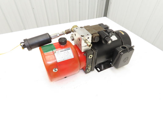 HyVair HT.8-1HP1-G.7 Hydraulic Power Unit 0.8Gal 0.7gpm 2000psi 1Hp 120/240V 1PH