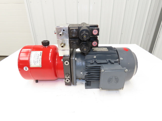 HyVair HT.8-3HP3-G1.4 Hydraulic Power Unit 0.8Gal 1.4gpm 3000psi 3Hp 230/460 3PH