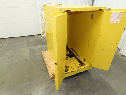 Eagle 899320 Flammable Safety Cabinet 55 Gallon Sure Grip Horizontal Drum