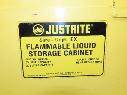 Eagle 899320 Flammable Safety Cabinet 55 Gallon Sure Grip Horizontal Drum