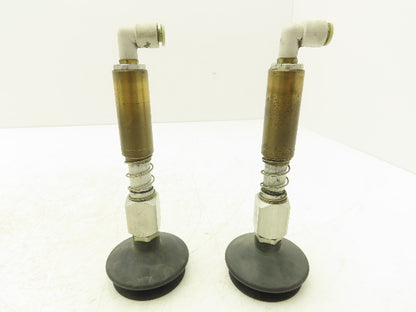 Automation Systems Spring Loaded Pneumatic Gripper Arm w/Air Duct 53mm Lot of 2